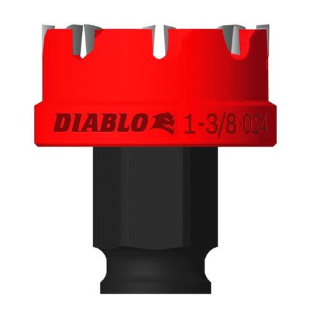 DIABLO Steel Demon Carbide Teeth Hole Cutter, 1 DHS1375CF