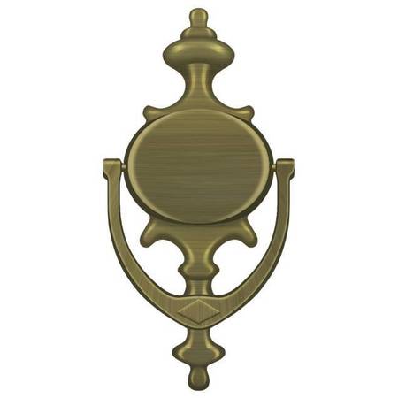 DELTANA Door Knocker, Imperial Antique Brass DK854U5