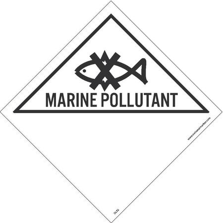 NMC Marine Pollutant Label, Pk25 DL52AP