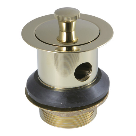 KINGSTON BRASS DLL222 1 -1/2" Brass Lift & Lock Extended Drain with Overflow DLL222