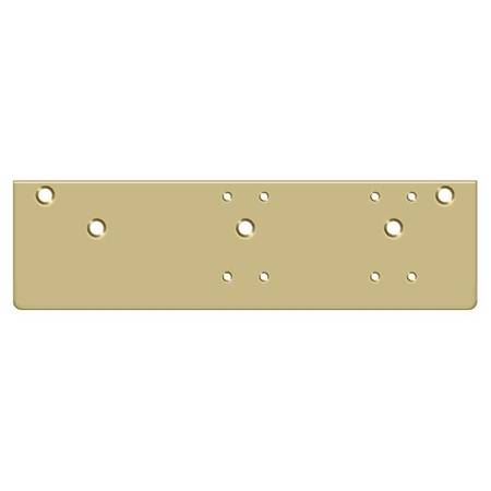DELTANA Drop Plate For Dc40 - Standard Arm Installation Gold DP4041S-GOLD