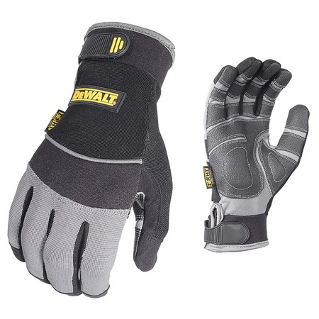 DEWALT DEWALT DPG210 PVC Padded Palm Heavy Utility Glove, Glove Size: L DPG210L