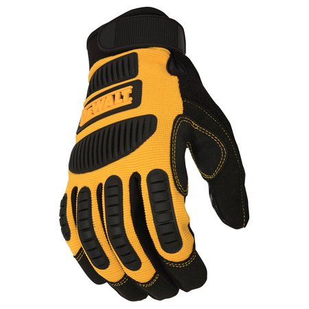 Dewalt Mechanics Gloves, M, Yellow DPG780M