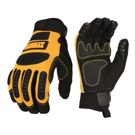 Dewalt Mechanics Gloves, L, Yellow DPG780L