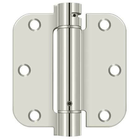 DELTANA Bright Nickel Spring Hinge DSH35R514