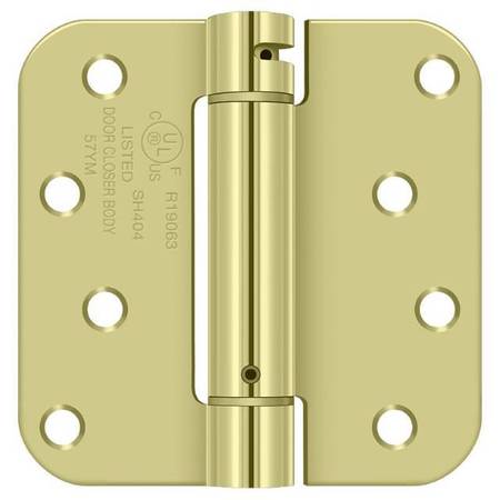 DELTANA Zinc Dichromate Door and Butt Hinge DSH4R52DT