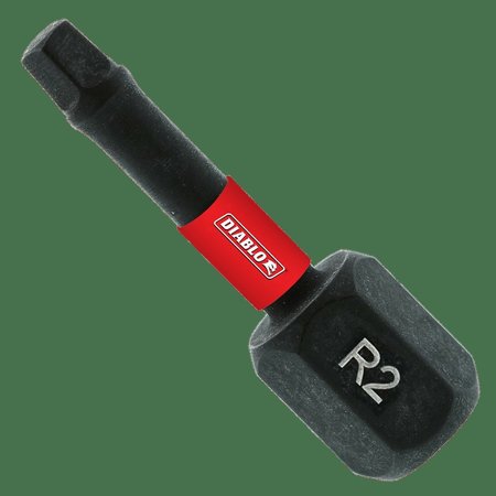 DIABLO Driver Bit Range Of Square Bits Del, PK5 DSQ21P5