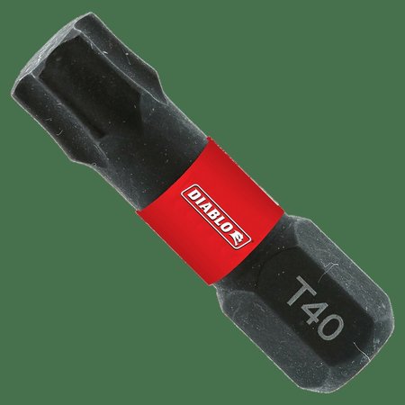 DIABLO Driver Bit Range Of Torx Bits Deli, PK25 DT401P25