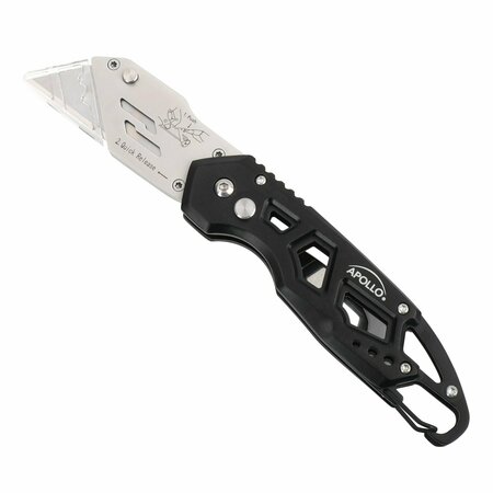 APOLLO TOOLS Foldable Knife, Black DT5017