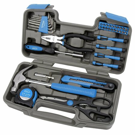APOLLO TOOLS 39 Piece General Tool Kit Blue DT9706-B DT9706-BL