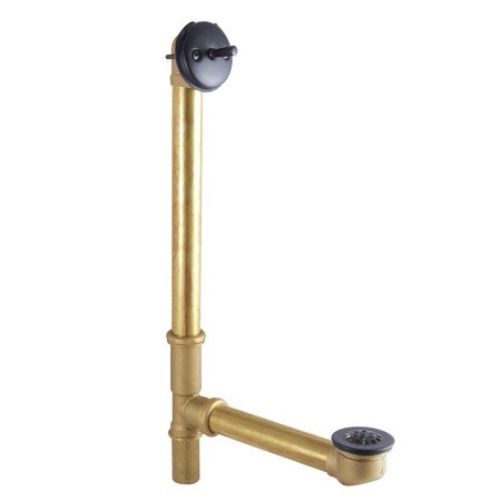 KINGSTON BRASS DTL1160MB 16" Trip Lever Waste & Overflow Drain DTL1160MB