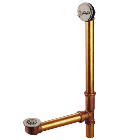 KINGSTON BRASS DTL1208 20" Trip Lever Waste & Overflow with Grid DTL1208