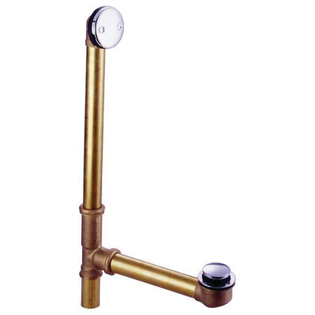 KINGSTON BRASS DTT2181 Tip-Toe Bath Tub Drain with Overflow DTT2181