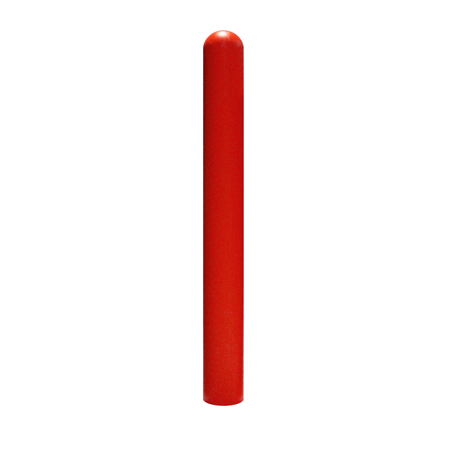 POST GUARD Dome Top Post Sleeve, 7" Dia, 52" H, Red DT752RNT