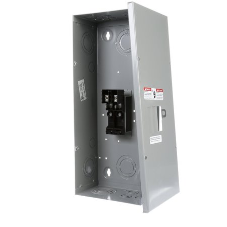 SIEMENS Circuit Breaker Enclosure, E0, 125A, 120/240V, Main Lug, 1 Phase E0204ML1125SCU