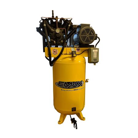 EMAX EAS 10HP Vertical 80 Gallon Air Compressor, 1 Phase ESP10A080V1