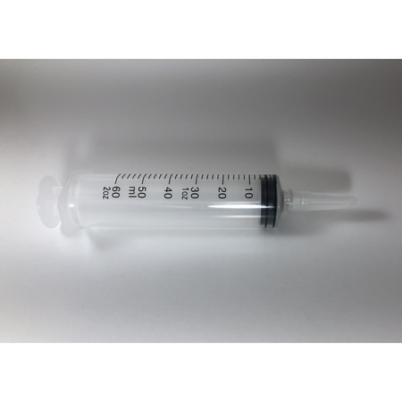 AIR-TITE Syringe, Bulk, 60mL Catheter Tip, PK25 EB50C-25