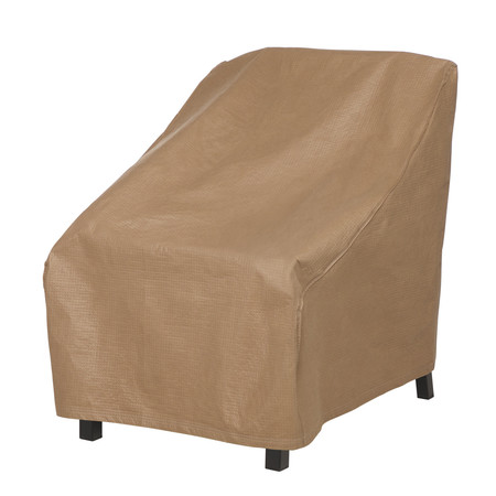 DUCK COVERS Essential Latte Patio Chair Cover, 40"x40" ECH404036