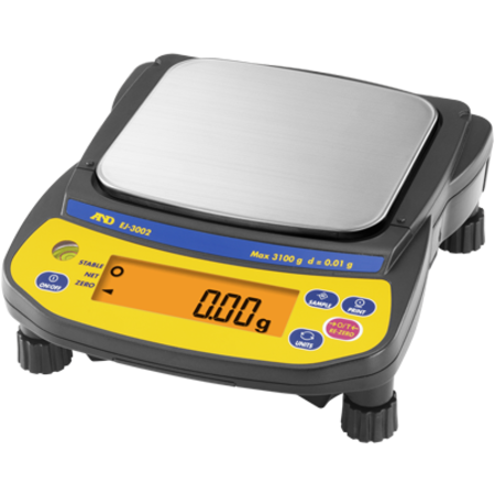 A&D Weighing Portable Balance 3100X0.01g External Calibration EJ-3002