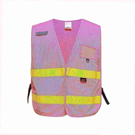 GSS SAFETY Premium Class 2 Brilliant Vest, Lime, 5XL 1701-5XL