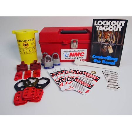 NMC Portable Lockout Kit - Bilingual ELOK1BI