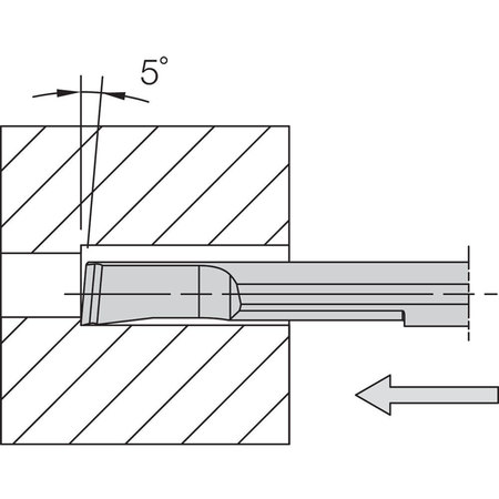 Kyocera Micro Bar, for Steel Boring EZBR040035ST015HPR1225