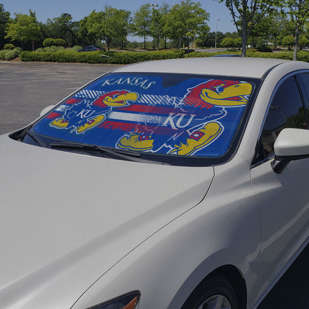 Fanmats University of Kansas Windshield Sun Reflector 60009