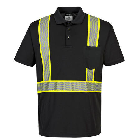 PORTWEST Iona Plus Polo Shirt S/S, Med F140