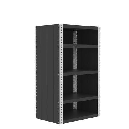 VALLEY CRAFT Preconfigured Enclosed Shelving Kit, 36"W F82440A1