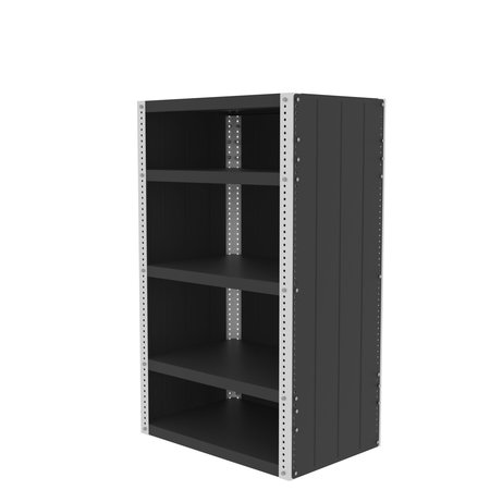 Valley Craft Preconfigured Enclosed Shelving Kit, 36"W F82440A1