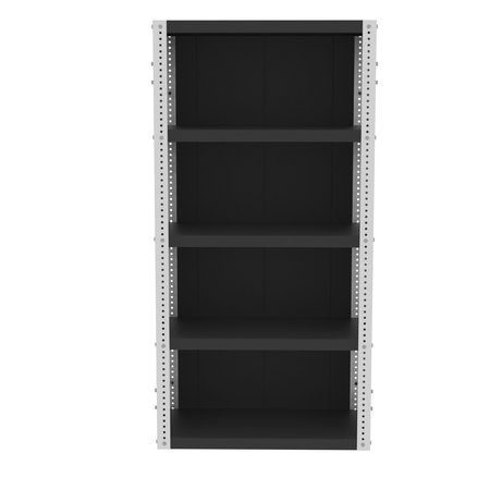 Valley Craft Preconfigured Enclosed Shelving Kit, 36"W F82441A0