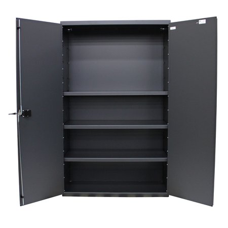 Valley Craft Electronic Locking Cabinet, 36"Wx24"Dx72 F85875A0
