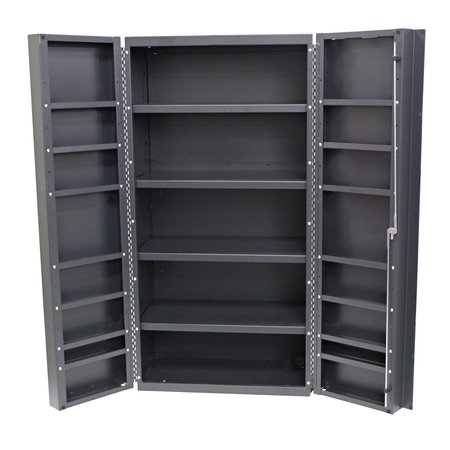 VALLEY CRAFT Deep Door Bin-Shelf Cabinet, 48"Wx24 F87972A8