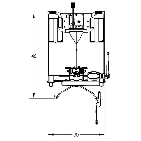 Valley Craft Roto-Lift C/W Manual Power, 90 F88581B7
