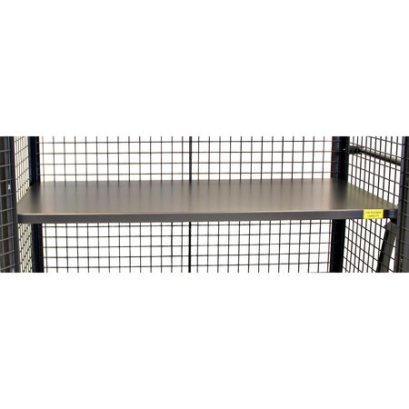 VALLEY CRAFT Metal Shelf, for Security Cart, 48x30 F89719VCGY