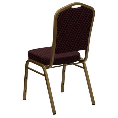 Flash Furniture Banquet Chair, 20-1/4"L38"H, FabricSeat, HerculesSeries FD-C01-ALLGOLD-EFE1679-GG