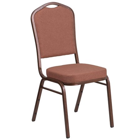 Flash Furniture Banquet Chair, 20-1/4"L38"H, FabricSeat, HerculesSeries FD-C01-COP-1-GG