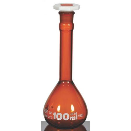 UNITED SCIENTIFIC Volumetric Flasks, Class A, Indiv. Cert. FGAM005