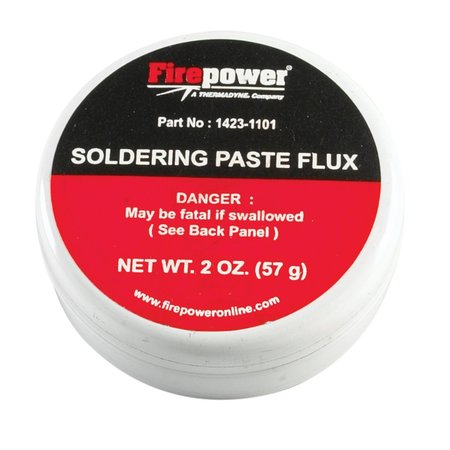 Firepower Soldering Flux, Paste, 2OZ FPW1423-1101