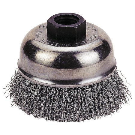 FIREPOWER Crimp-Type Wire Cup Brush, 4" dia. FPW1423-3158