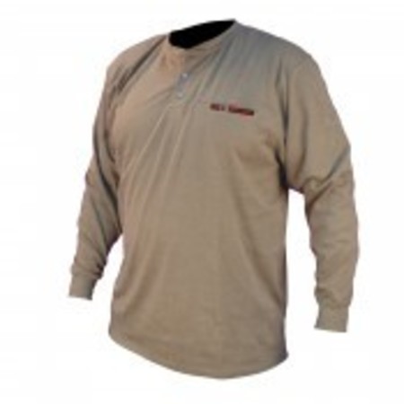 RADIANS Radians FRS-002 VolCore(TM) Long Sleeve Cotton Henley FR Shirt FRS-002K-XL