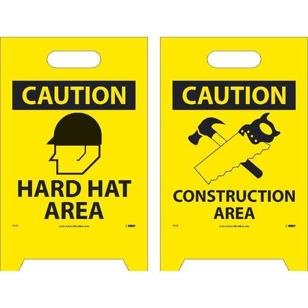 NMC Caution Hard Hat Area FS16