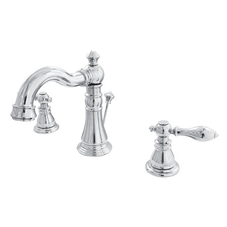 AMERICAN CLASSIC Dual Handle 8" to 16" Mount, 3 Hole FSC1971ACL 8" Widespread Lavatory Faucet, Polished chrome FSC1971ACL