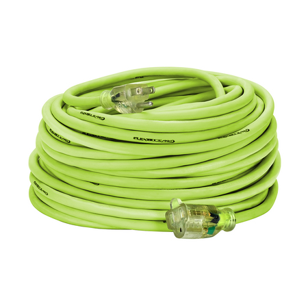 FLEXZILLA Pro Extension Cord, 14/3 AWG SJTW, 100,  FZ512735