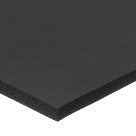 Zoro Select Foam Sheet, Open Cell, 13 in W, 13 in L, 1 in Thick, Black  ZUSA-PU-22