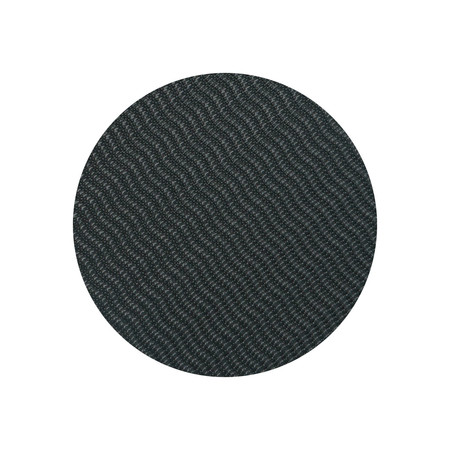 TAPECASE Reclosable Fastener, Disc, Rubber Adhesive, 4 in, Black, 10 PK SJ3542