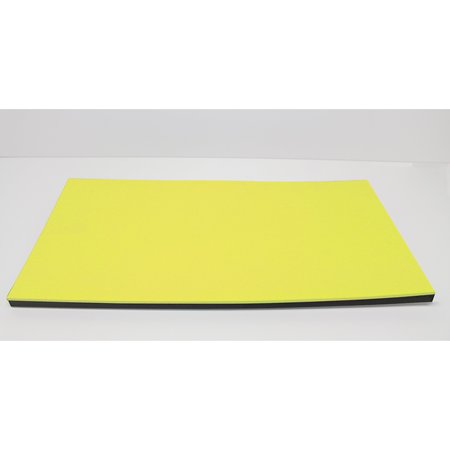 VISUAL WORKPLACE Foam Tool Organizer, 1/4" Yellow, 12"x16" 30-1520-1216-618