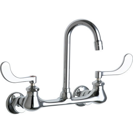 Chicago Faucet Manual 7-1/4" - 8-3/4" Mount, Sink Faucet, Chrome plated 631-XKABCP