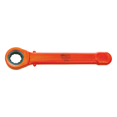 ITL 1000V Insulated Ratcheting Box Wrench, 1 inch 07059