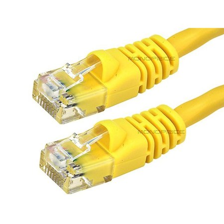 Monoprice Ethernet Cable, Cat 6, Yellow, 20 ft. 5016